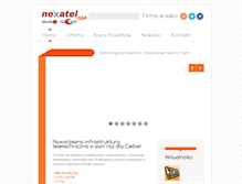 Tablet Screenshot of nexatel.pl